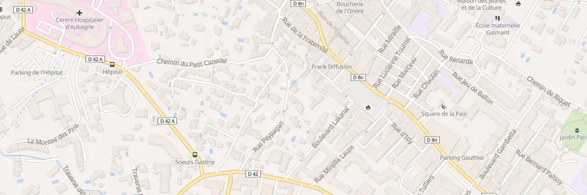 Plan du 25A Rue Peypagan à Aubagne
