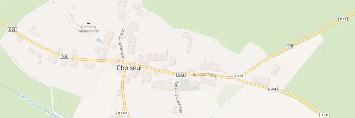 Plan du 13 Rue de l’Eglise à Choiseul