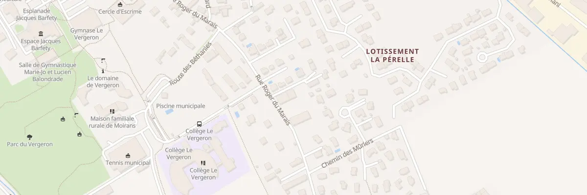 Plan du 57 Rue Roger du Marais à Moirans