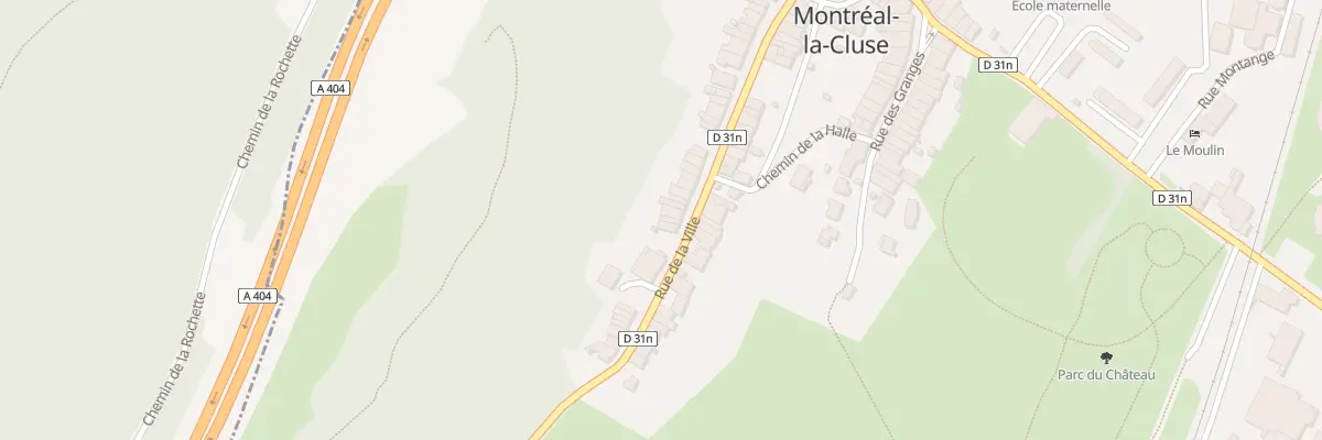 Plan du 48 Rue de la Ville à Montréal-la-Cluse