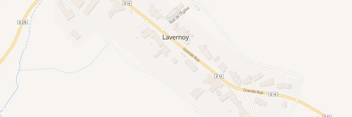 Plan du 28 Grande Rue à Lavernoy