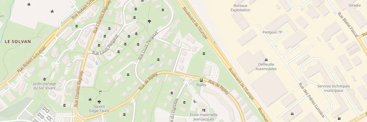 Plan du 31 Rue du Vignoble à Lons-le-Saunier