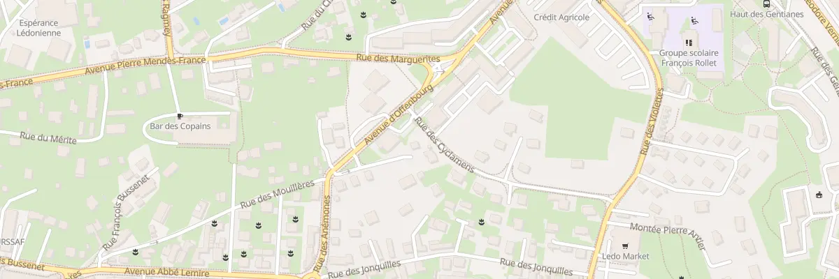 Plan du 37 Rue des Mouillères à Lons-le-Saunier
