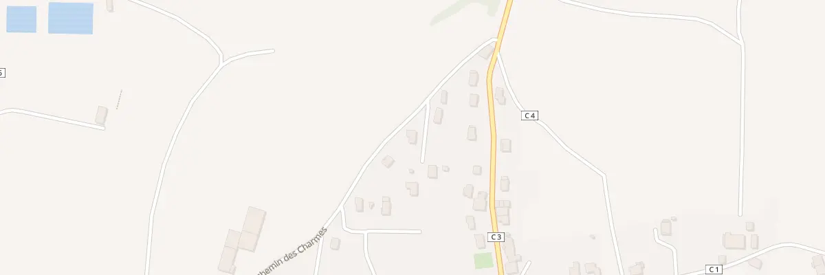 Plan du 334 Che des Charmes au Pin