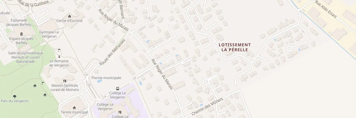 Plan du 49 Rue Roger du Marais à Moirans