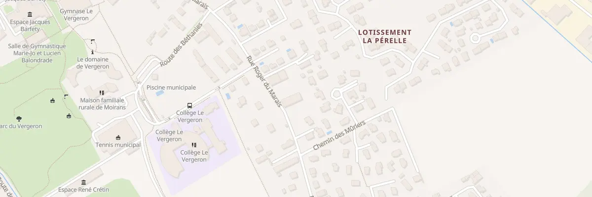 Plan du 59 Rue Roger du Marais à Moirans