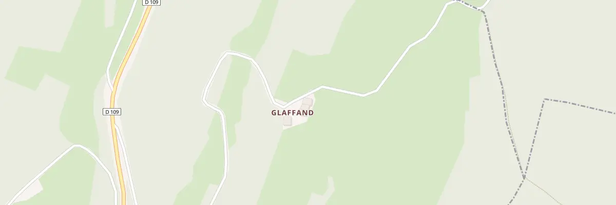 Plan du 5084 Sous Glaffand à Cornod