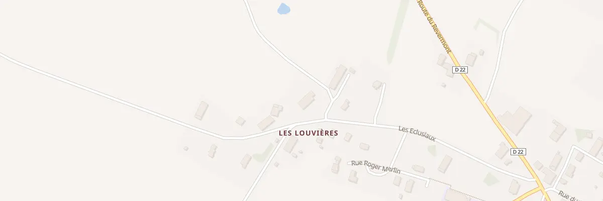 Plan du 8 Les Louvieres à Colonne