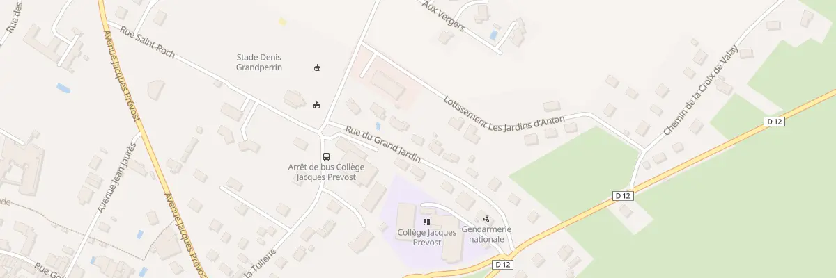 Plan du 7 Rue du Grand Jardin à Pesmes