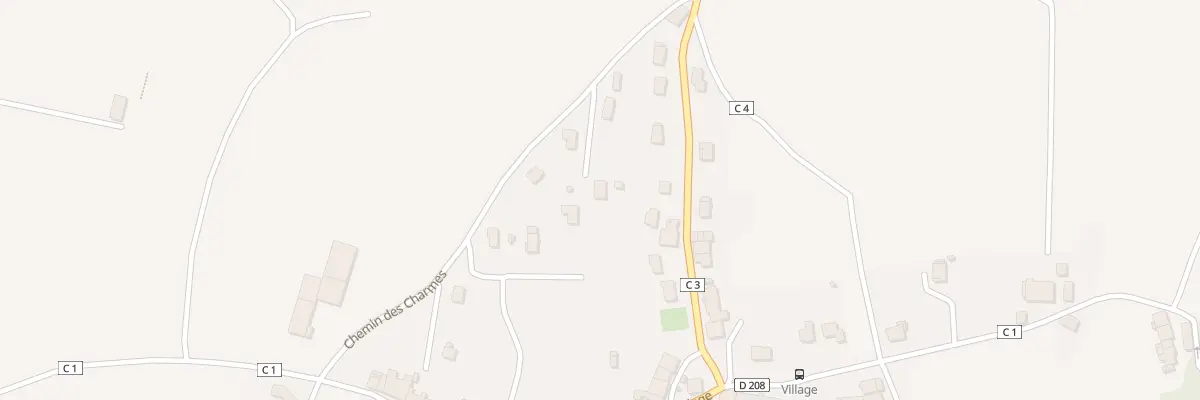 Plan du 335 Che des Charmes au Pin