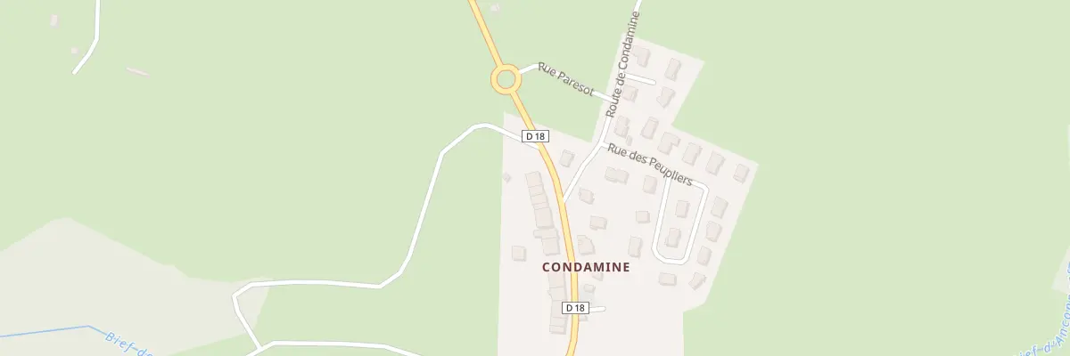 Plan du 4 Rue de l’Oignin à Samognat