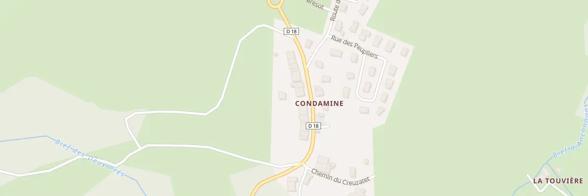 Plan du 14 Rue de l’Oignin à Samognat