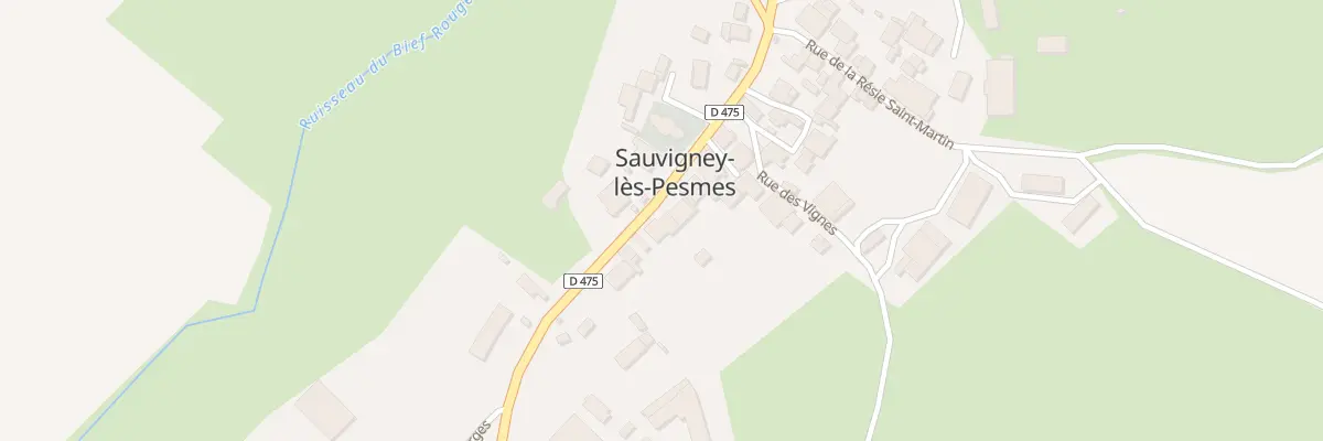Plan du 26 Gr Grande Rue à Sauvigney-lès-Pesmes