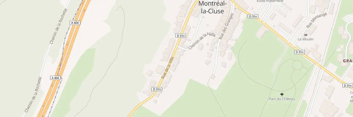 Plan du 41 Rue de la Ville à Montréal-la-Cluse