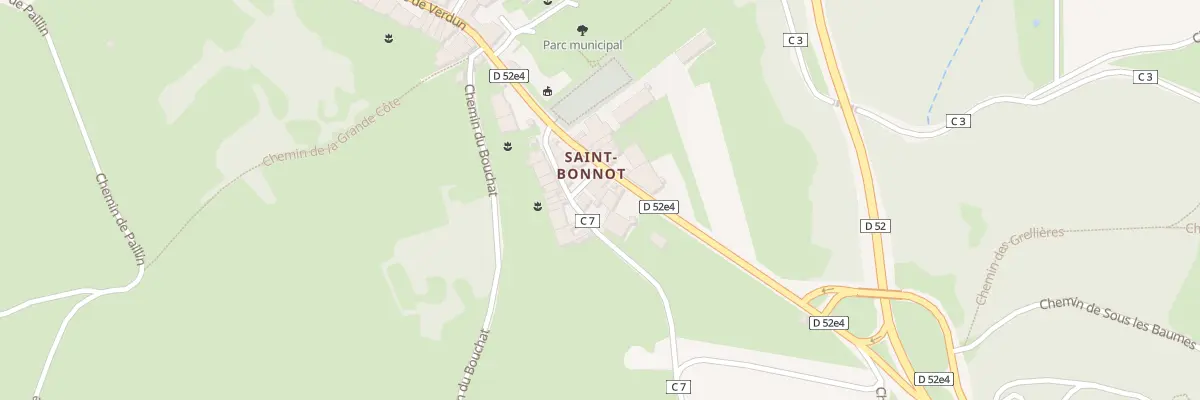 Plan du 12 Rue Quartier Saint Bonnot à Montaigu