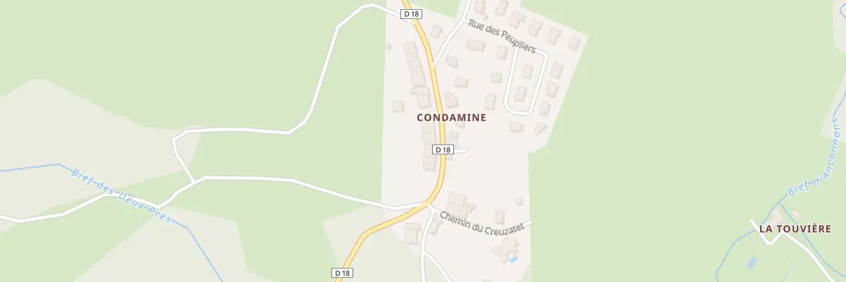 Plan du 22 Rue de l’Oignin à Samognat