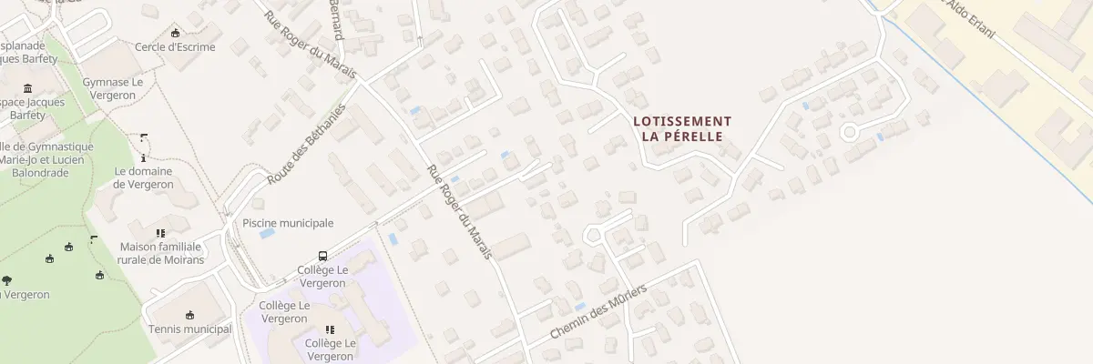 Plan du 53 Rue Roger du Marais à Moirans