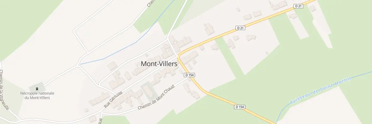 Plan du 1 Rue des Fourrières à Bonzée