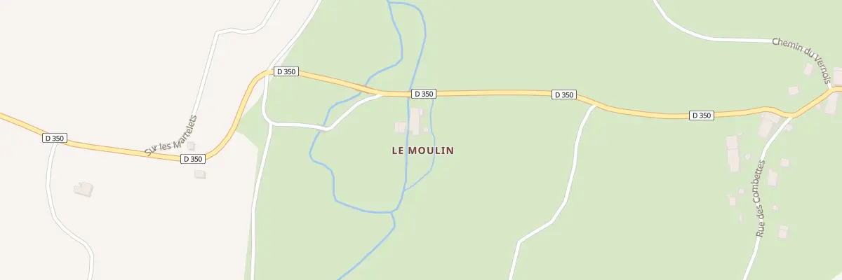 Plan du 5029 Au Moulin Savigna à Valzin en Petite Montagne
