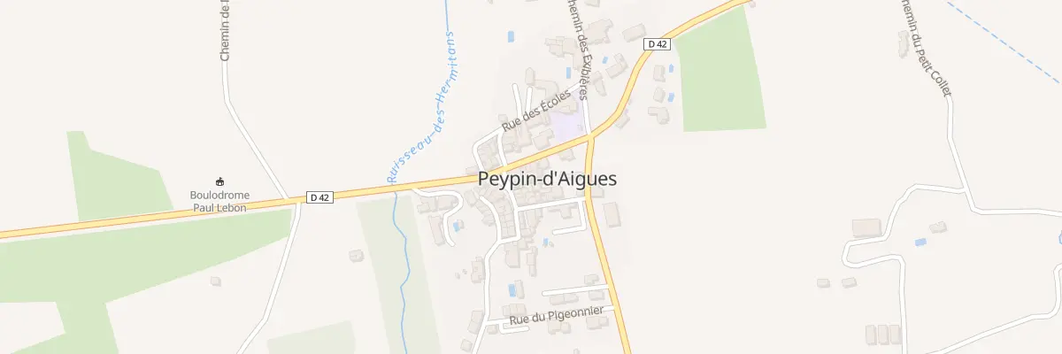 Plan du 7 Imp de la Fontaine à Peypin-d’Aigues