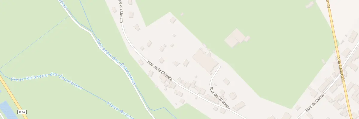 Plan du 26 Rue de la Chirolle à Chargey-lès-Gray