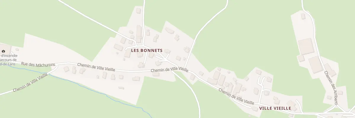 Plan du 1235 Che de Villevieille à Villard-de-Lans
