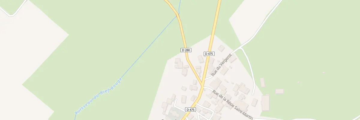 Plan du 3 Rue de la Fontaine à Sauvigney-lès-Pesmes