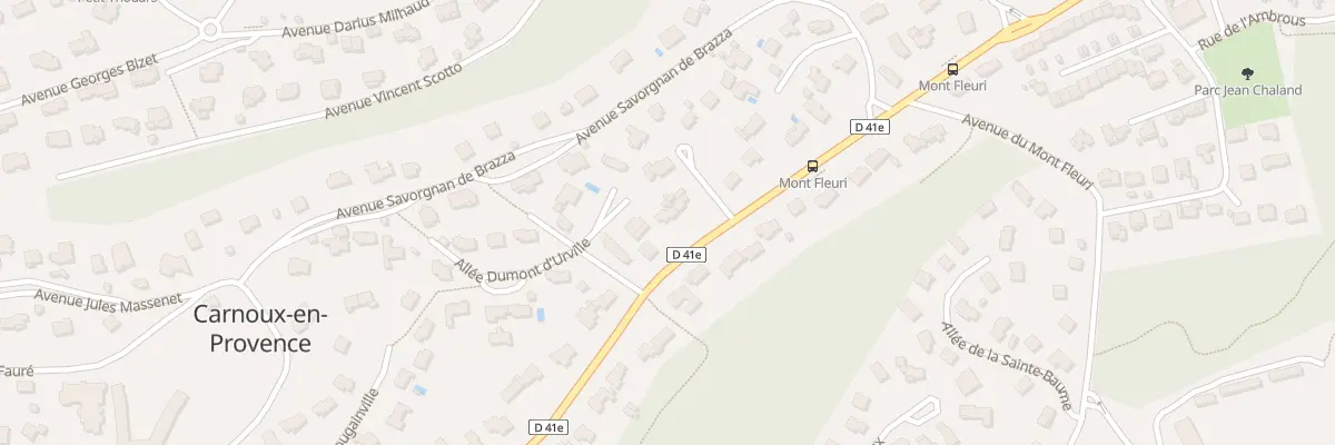 Plan du 29 Bd Mal Lyautey à Carnoux-en-Provence