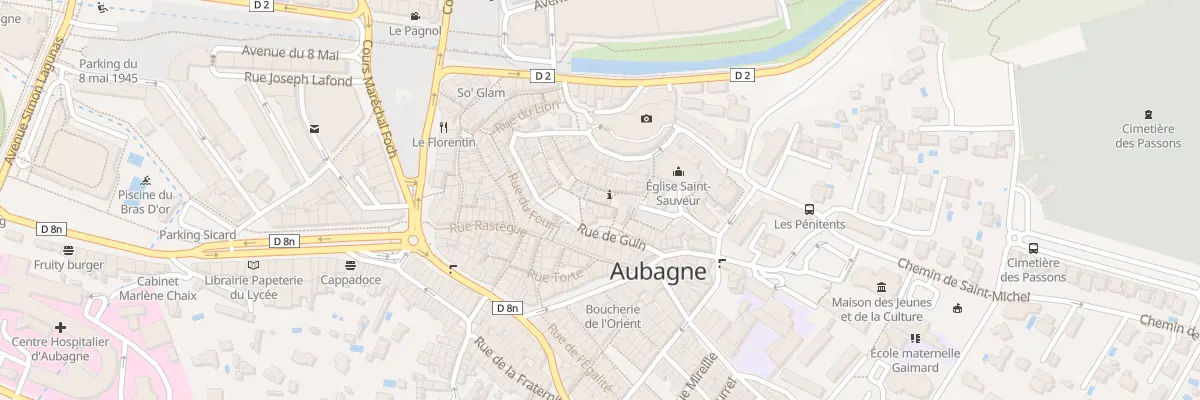 Plan du 2 Rue Cité à Aubagne