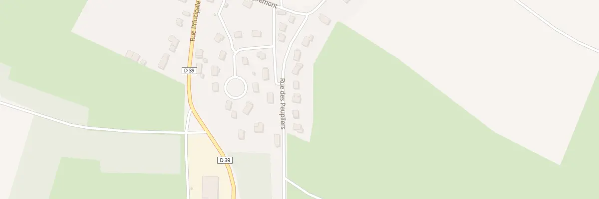 Plan du 5 Rue des Peupliers à Velet