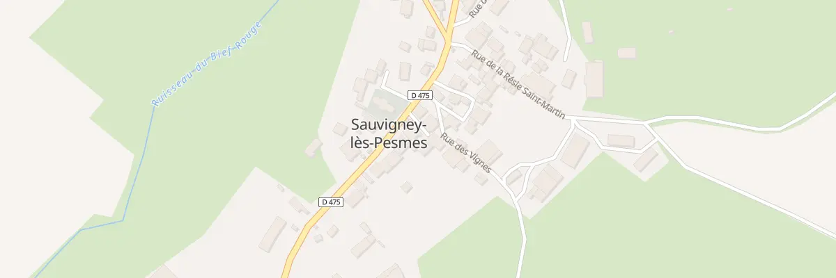 Plan du 4 Rue du Four à Sauvigney-lès-Pesmes