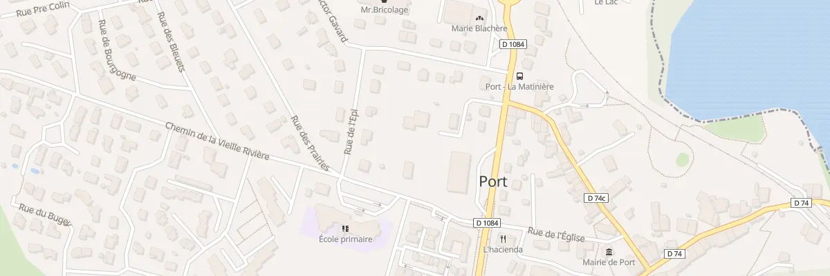 Plan du 14 Rte de LYON à Port