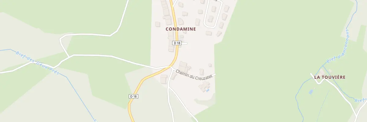Plan du 9 Rue de l’Oignin à Samognat