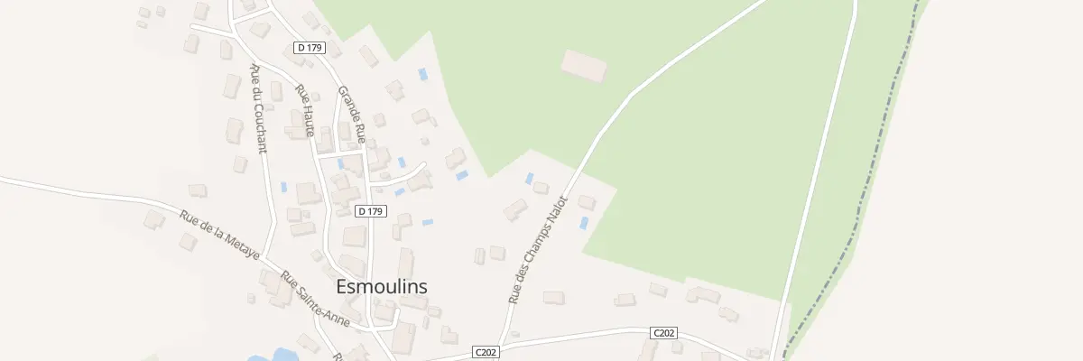 Plan du 5 Rue des Champs Nalot à Esmoulins