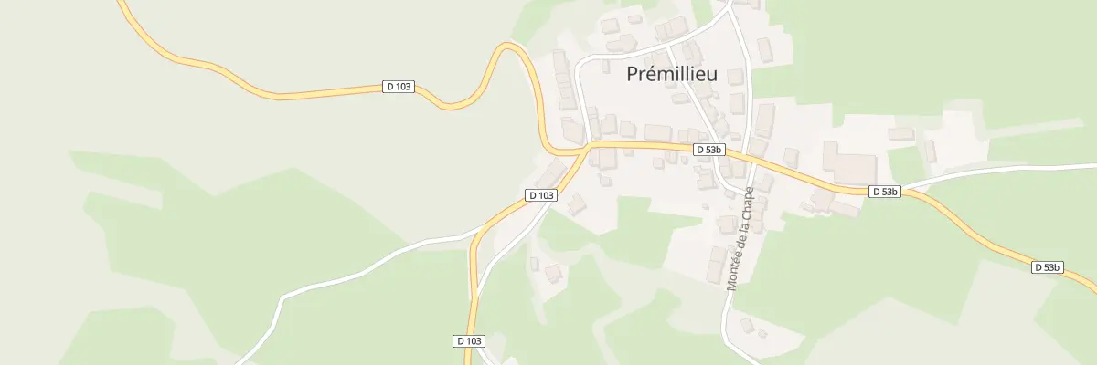 Plan du 50 Rte d’Armix à Prémillieu