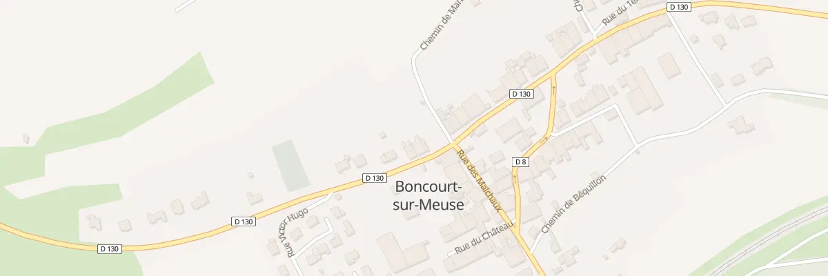 Plan du 2 Rue Yvette Simon à Boncourt-sur-Meuse