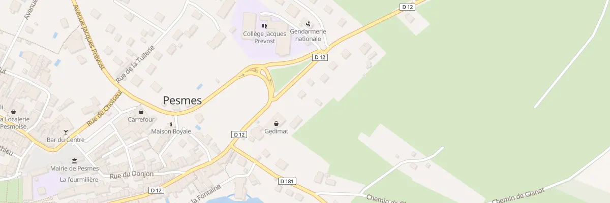 Plan du 2 Rue d’Alsheim à Pesmes