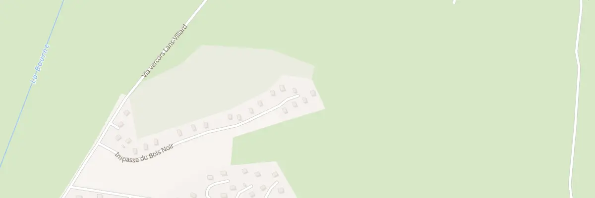 Plan du 327 Imp du Bois Noir à Lans-en-Vercors