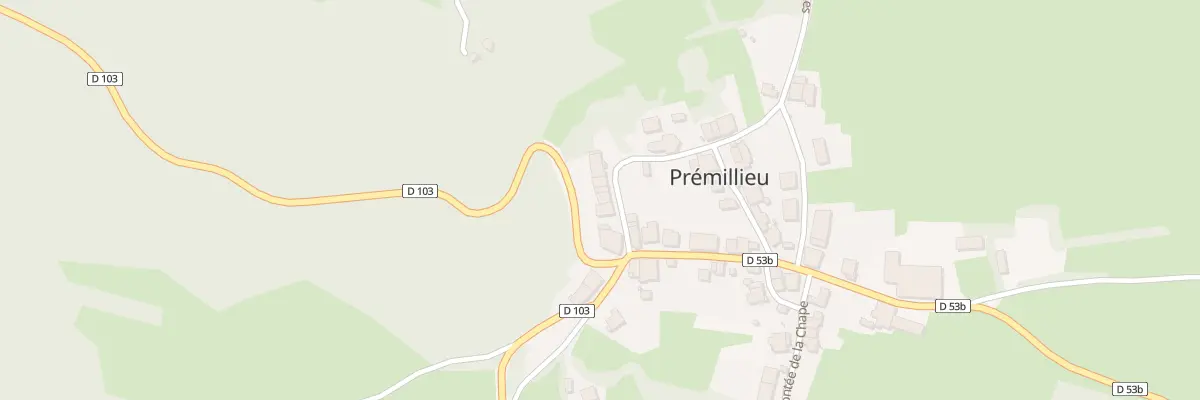 Plan du 51 Rue des Vanniers à Prémillieu