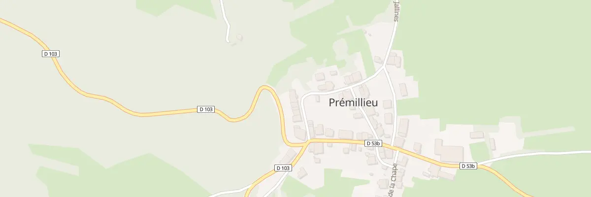 Plan du 73 Rue des Vanniers à Prémillieu