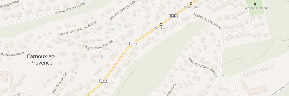 Plan du 24 Bd Mal Lyautey à Carnoux-en-Provence