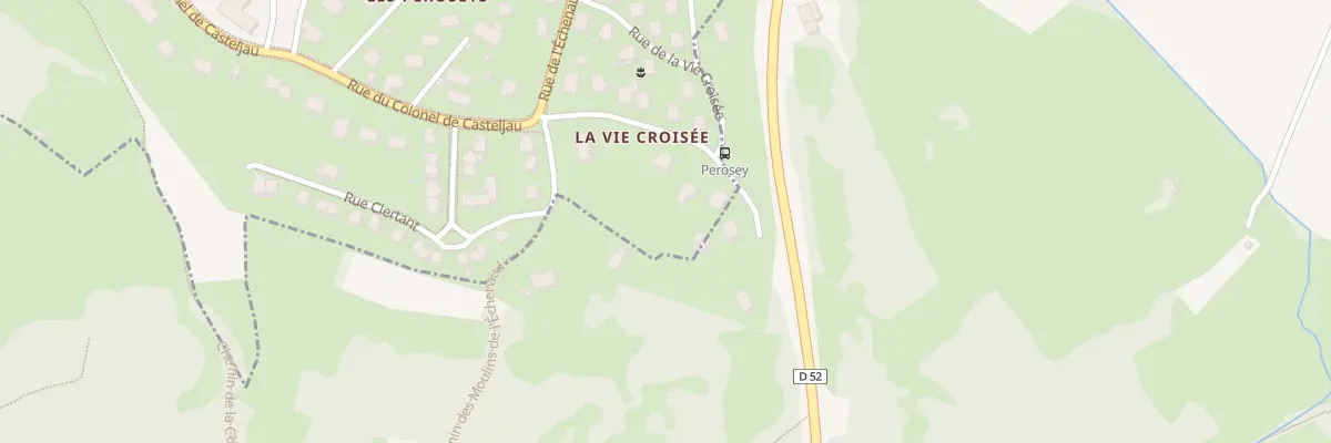Plan du 770 Rue du Colonel de Casteljau à Lons-le-Saunier