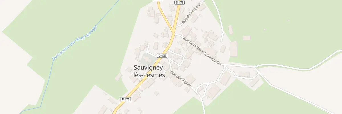 Plan du 5044 Le Village Nord à Sauvigney-lès-Pesmes