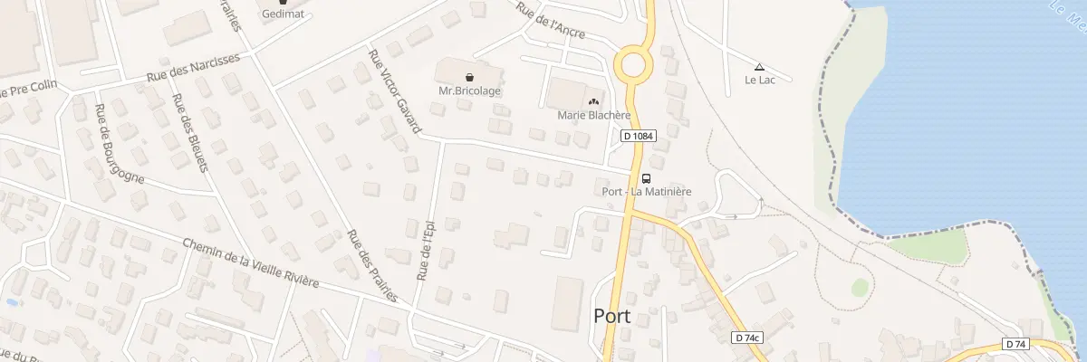 Plan du 3 Rue Victor Gavard à Port