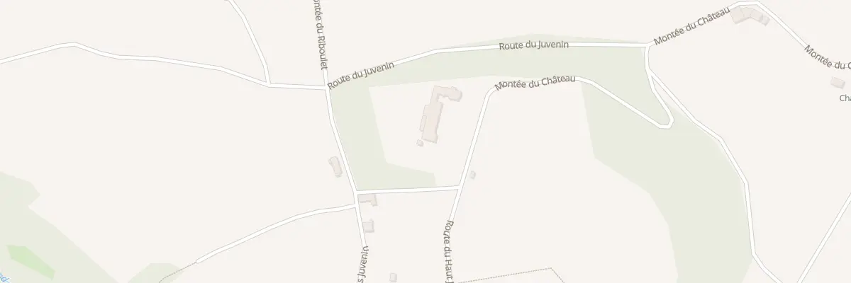Plan du 750 Mte du Château à Charancieu