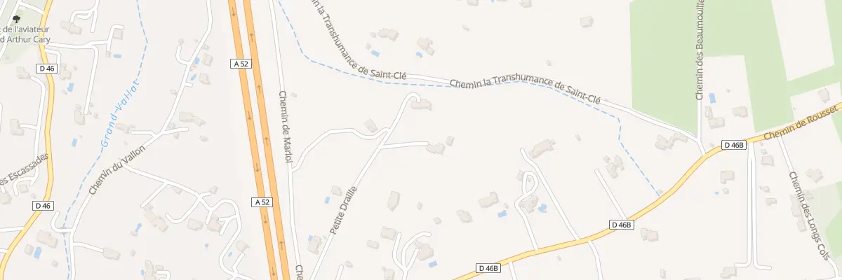 Plan du 7224 Qua Saint Cle à Fuveau