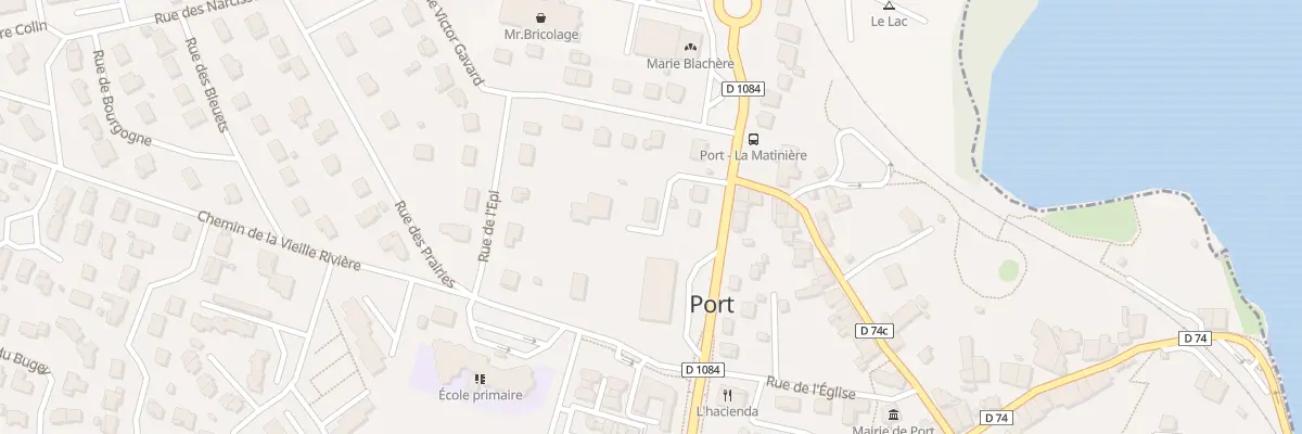 Plan du 12 Rte de LYON à Port