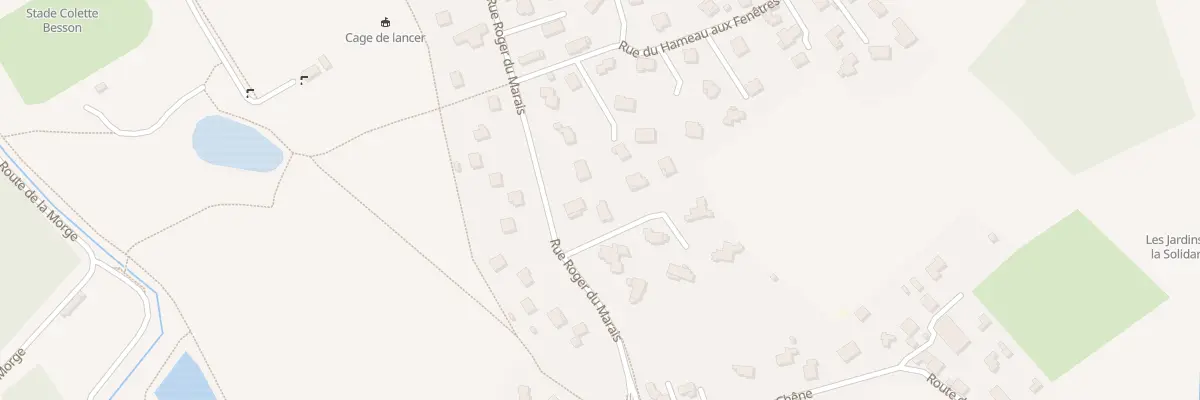 Plan du 83B Rue Roger du Marais à Moirans