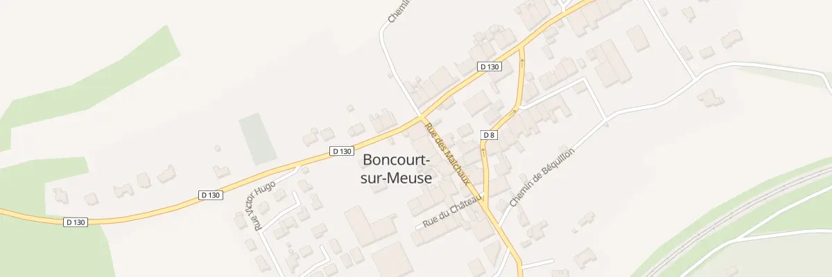 Plan du 2 Rue des Malchaux à Boncourt-sur-Meuse