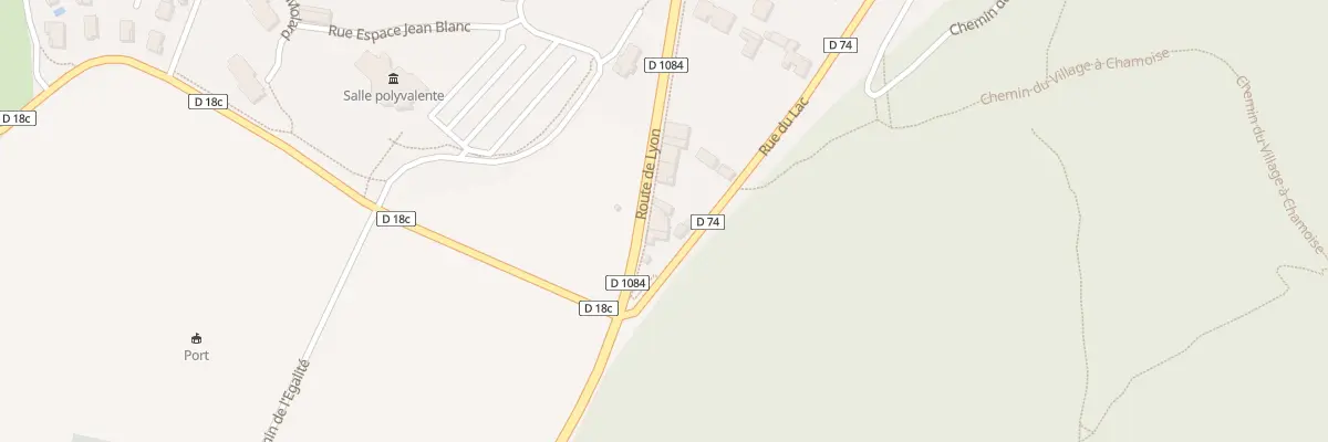 Plan du 41 Rte de LYON à Port
